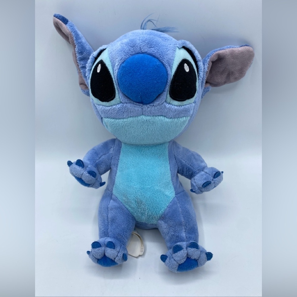 DISNEY PARKS BABIES BLUE BABY STITCH STUFFED ANIMAL PLUSH TOY SOFT LILO